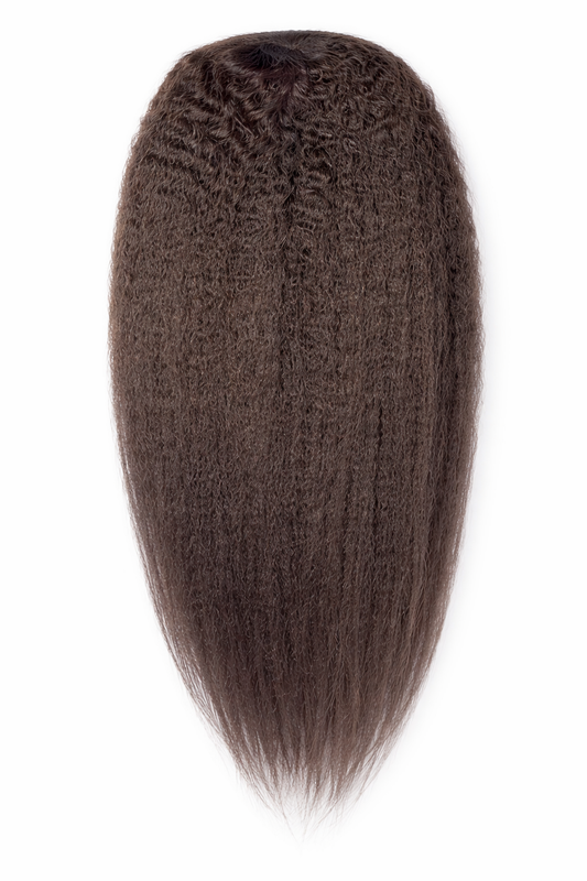 Kinky Straight Drawstring Ponytail