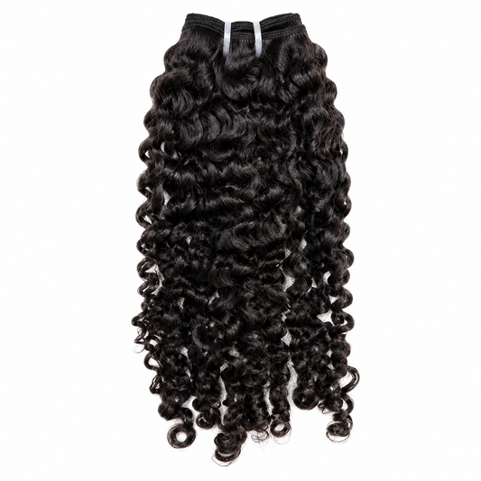 3C 4A Burmese Curly Weft Bundles