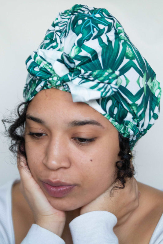 Palm Tree Shower Cap