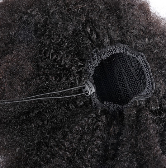 4B–4C Afro Kinky Coily Ponytail Extension