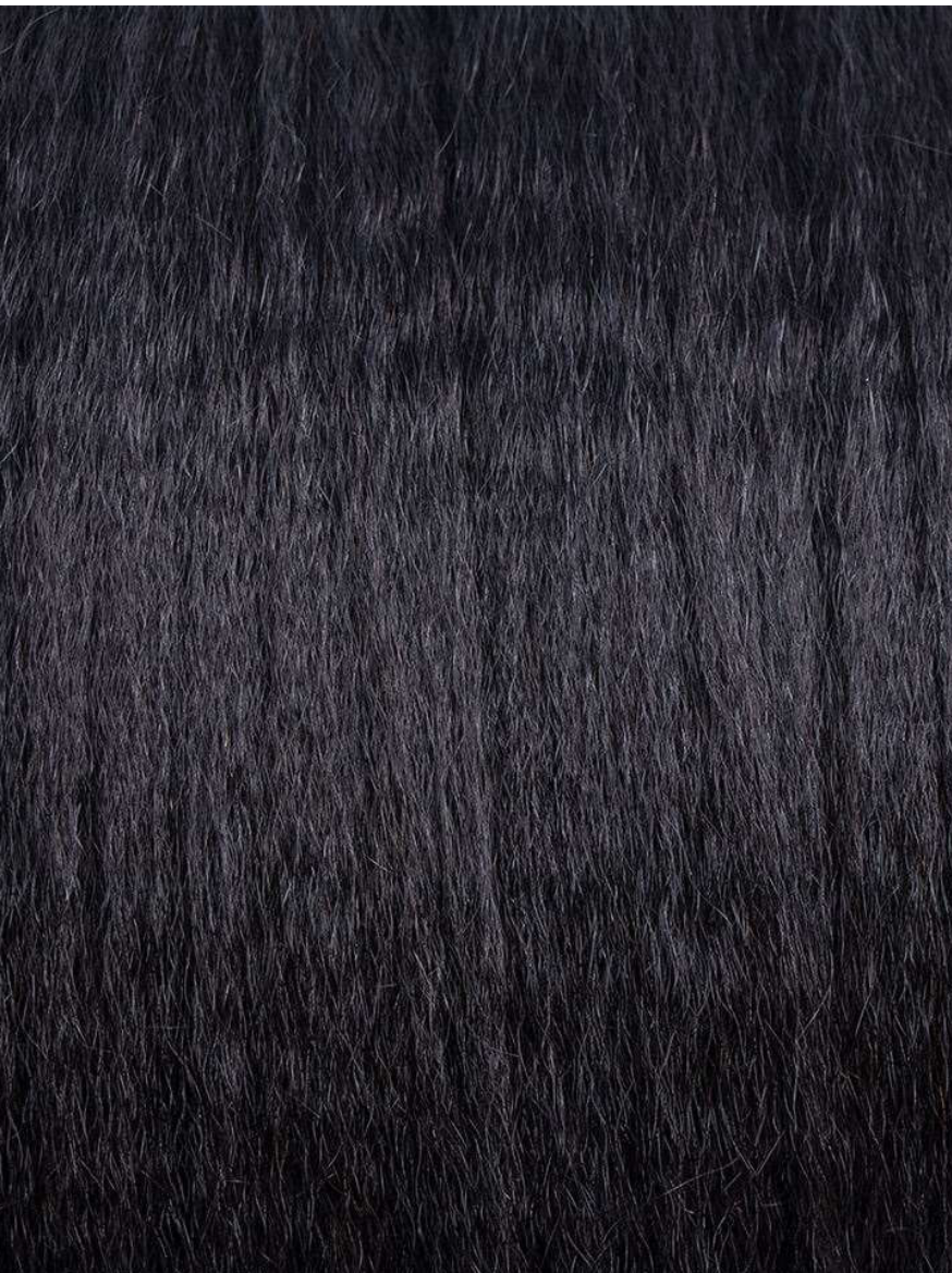 Light Yaki Straight Tape-In Human Hair Extensions