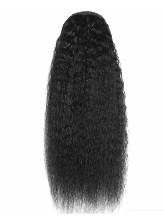 Yaki Kinky Drawstring Straight Ponytail