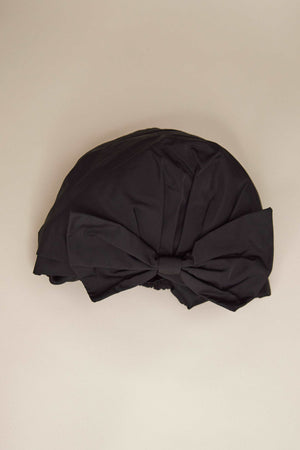 Pink & Black Reusable Shower Cap
