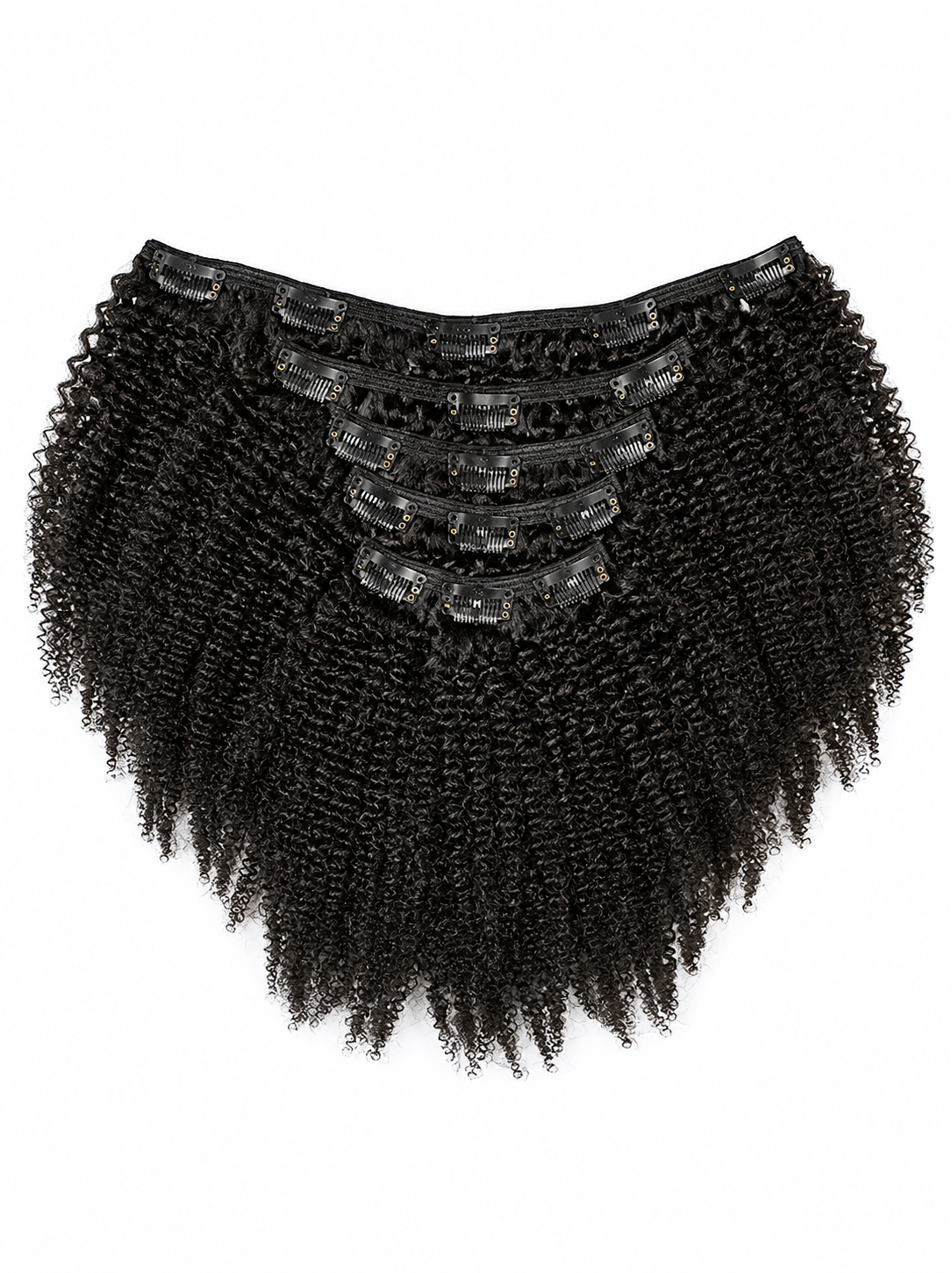 4B - 4C Kinky Coily Clip-Ins
