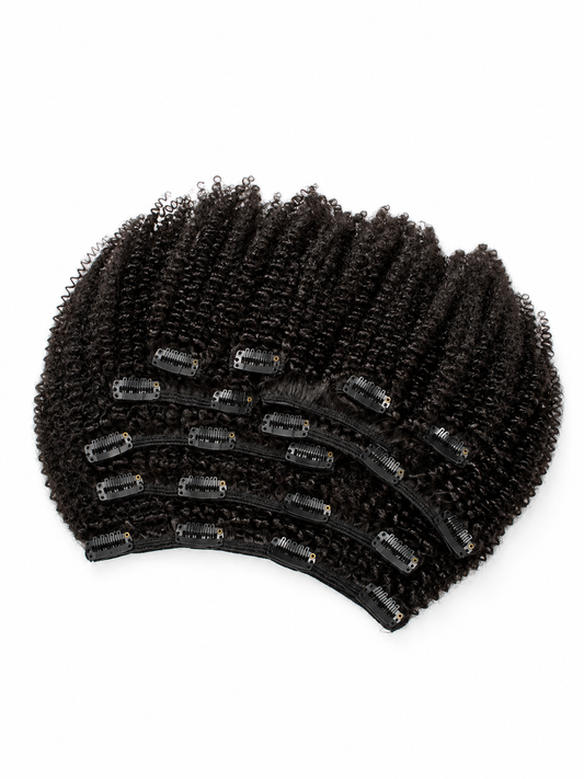 4B - 4C Kinky Coily Clip-Ins