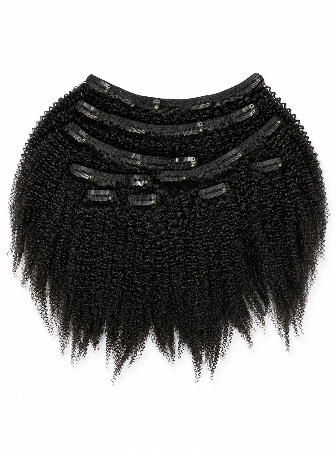 4B - 4C Kinky Coily Clip-Ins