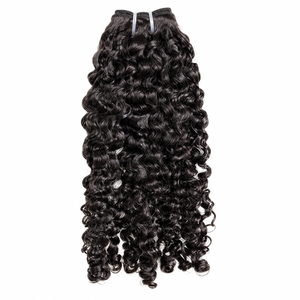 3C 4A Burmese Curly Weft Bundles
