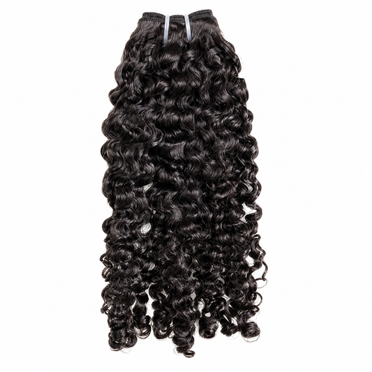 3C 4A Burmese Curly Weft Bundles