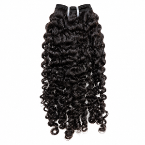 3C 4A Burmese Curly Weft Bundles