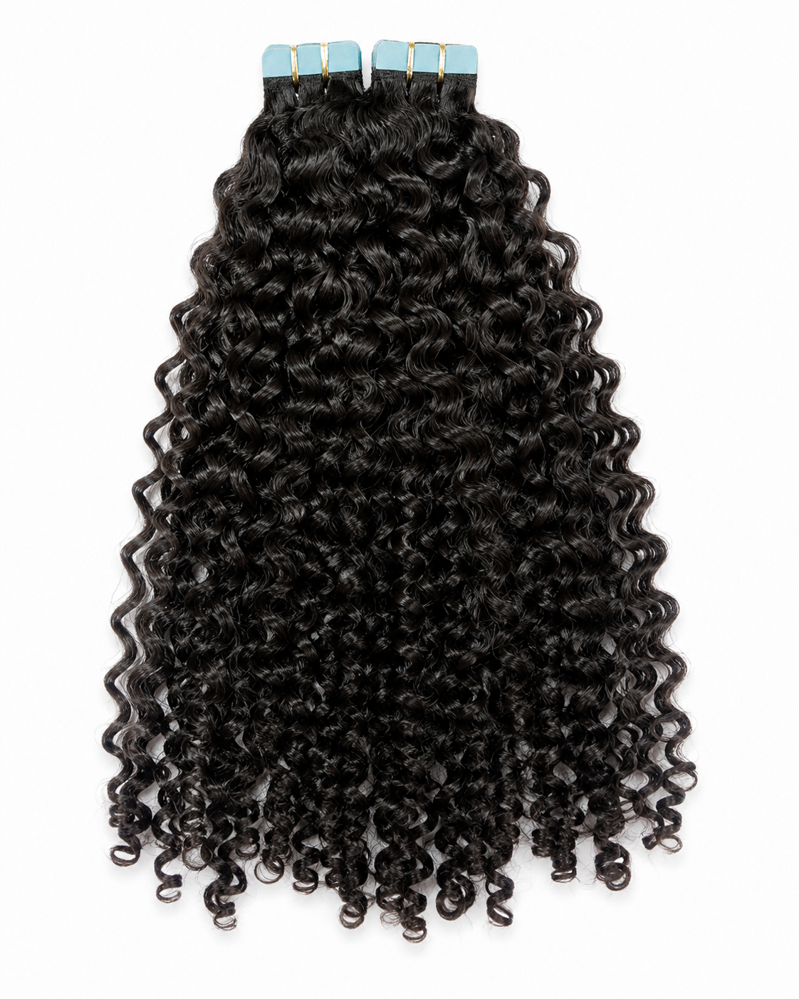 Burmese Sprial Curl Tape-In Extensions
