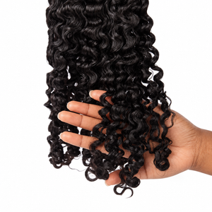 3C 4A Burmese Curly Clip-In Extensions
