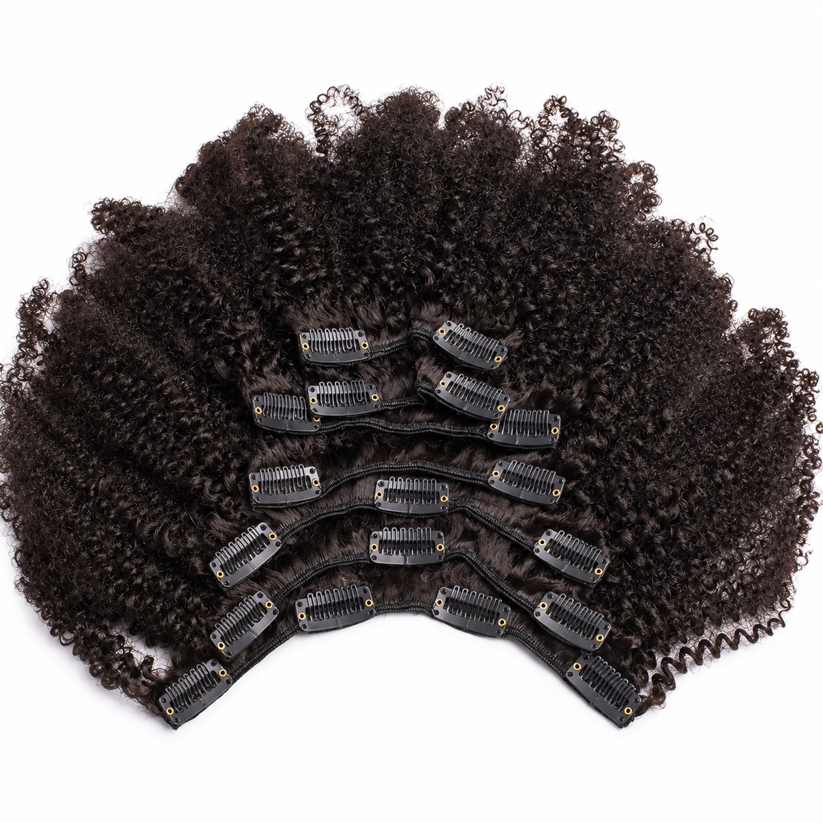 4B - 4C Kinky Coily Clip-Ins