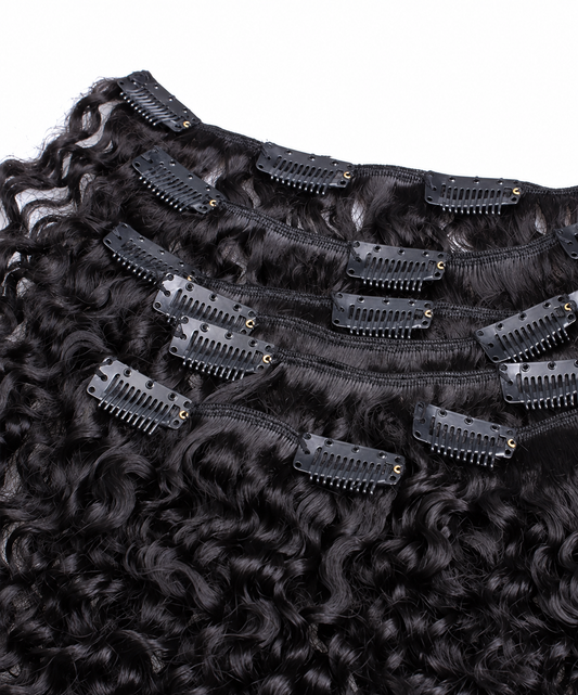 3B–3C Tight Kinky Curl Clip-Ins