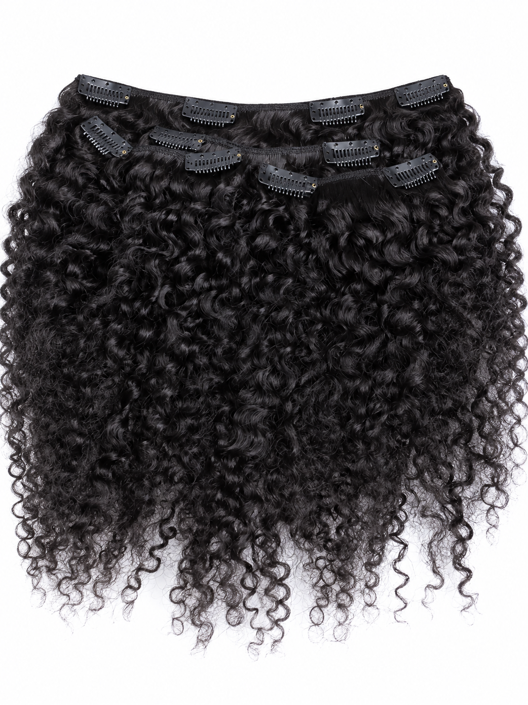 3B–3C Tight Kinky Curl Clip-Ins
