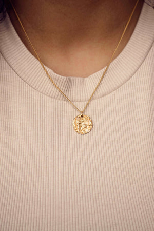 Celestial Coin Pendant