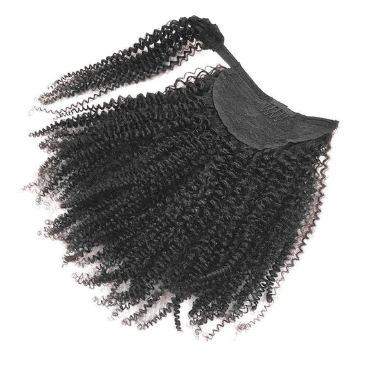 Kinky Coily 4b-4c Wrap Ponytail