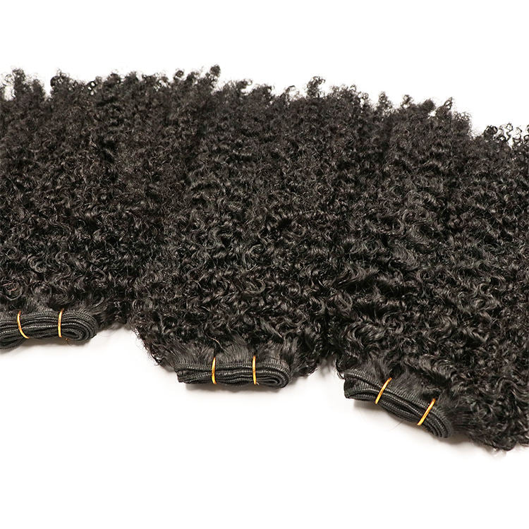 Kinky Coily Wefted Hair 4a-4b