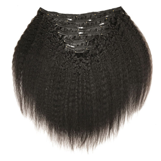 Kinky Straight Clip-Ins