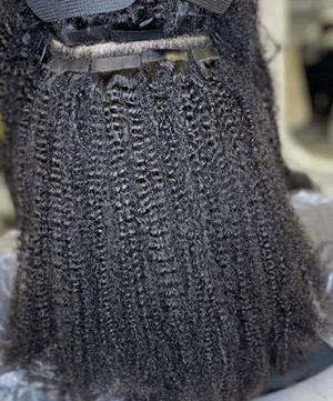Kinky Coily Tape-In Hair Extensions 4B- 4C