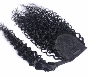 Deep Curly Ponytai Wrap Ponytails 3B- 3C