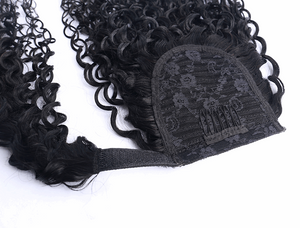 Deep Curly Ponytai Wrap Ponytails 3B- 3C