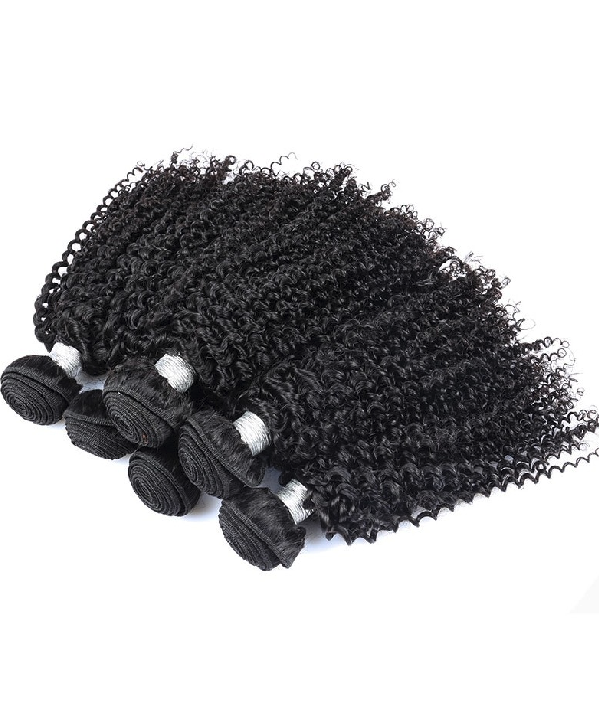 Brazilian Kinky Curl Bundles 3A-4A