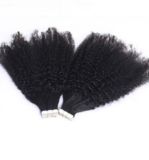 Afro Kinky Curl Tape-Ins 4B-4C