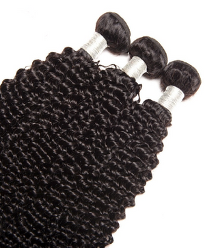 Brazilian Kinky Curly Bundles 3C-4A