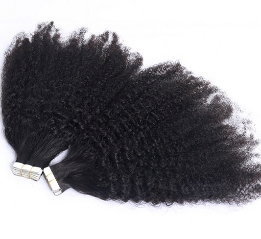 Afro Kinky Curl Tape-Ins 4B-4C