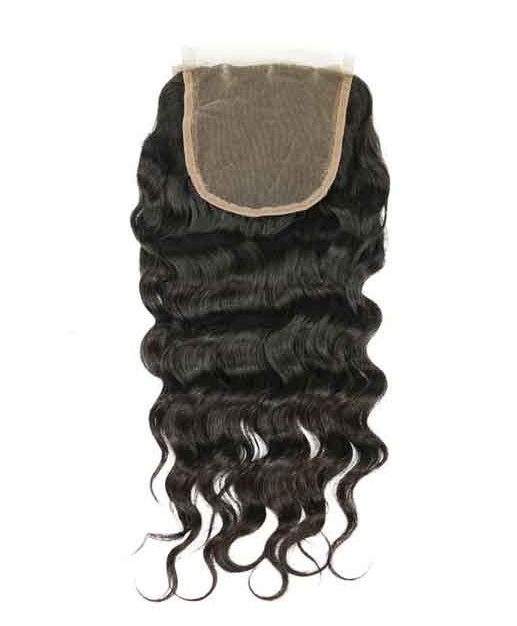 Brazilian Loose Wave Closure 5x5