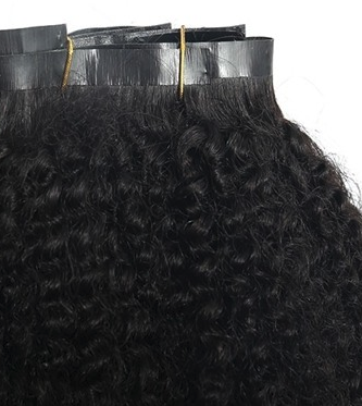 PU Afro Kinky Curl Clip-In Collection 4A-4C