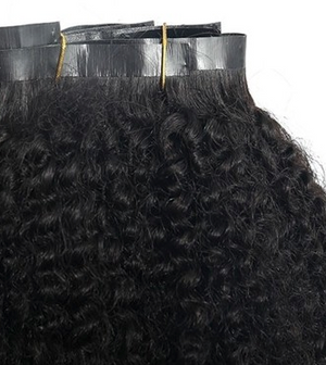 PU Afro Kinky Curl Clip-In Collection 4A-4C