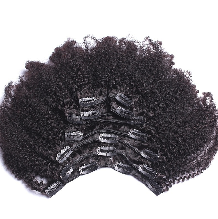 Afro Kinky Clip-In Collection 4A-4C