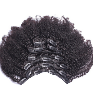 Afro Kinky Clip-In Collection 4A-4C