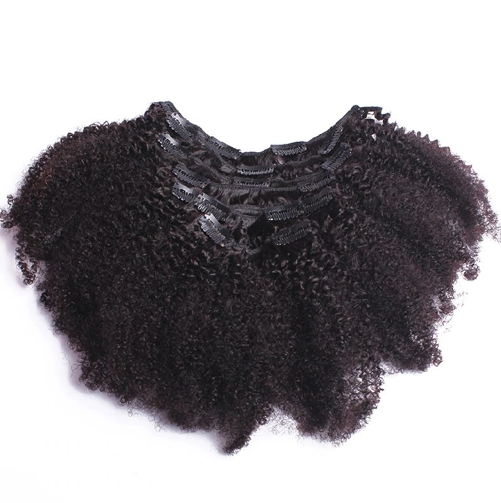 Afro Kinky Clip-In Collection 4A-4C