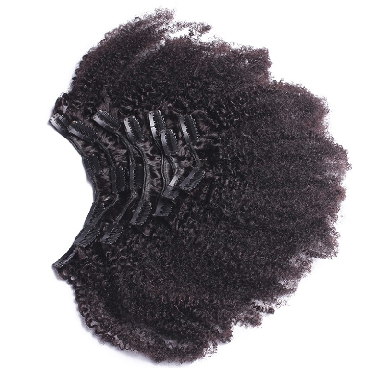 Afro Kinky Clip-In Collection 4A-4C