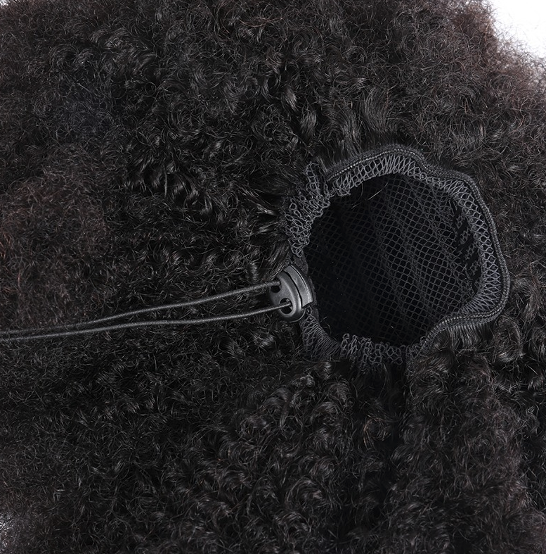 4B–4C Afro Kinky Coily  Ponytail Extension
