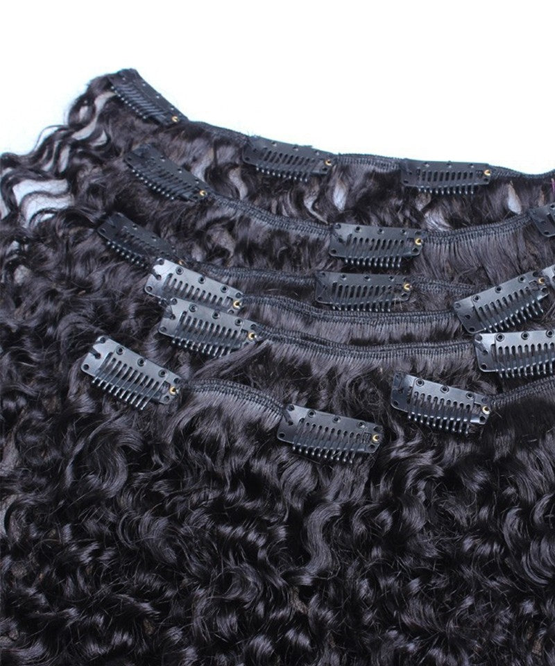 3B–3C Tight Kinky Curl Clip-Ins
