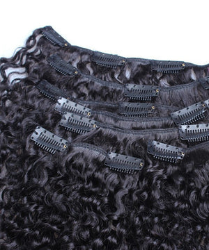 3B–3C Tight Kinky Curl Clip-Ins