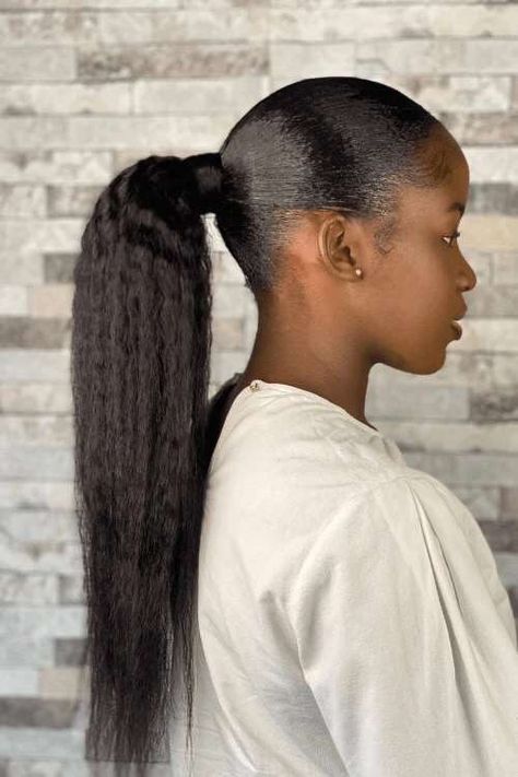 Yaki Kinky Wrap Straight Ponytail