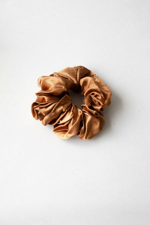 Satin Hair Scrunchies (Pack of four)