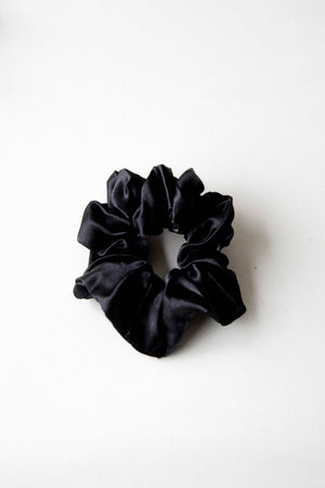 Satin Hair Scrunchies (Pack of four)