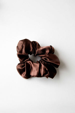 Satin Hair Scrunchies (Pack of four)