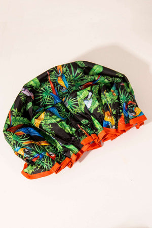 Tropical  Reusable Shower Cap