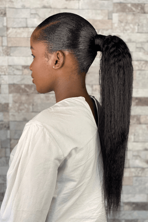 Yaki Kinky Wrap Straight Ponytail